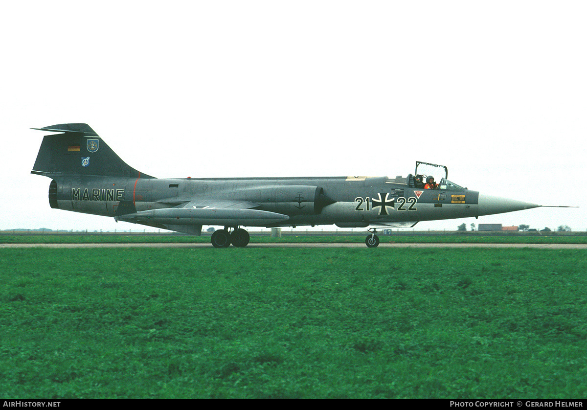 Aircraft Photo of 2122 | Lockheed RF-104G Starfighter | Germany - Navy | AirHistory.net #133424
