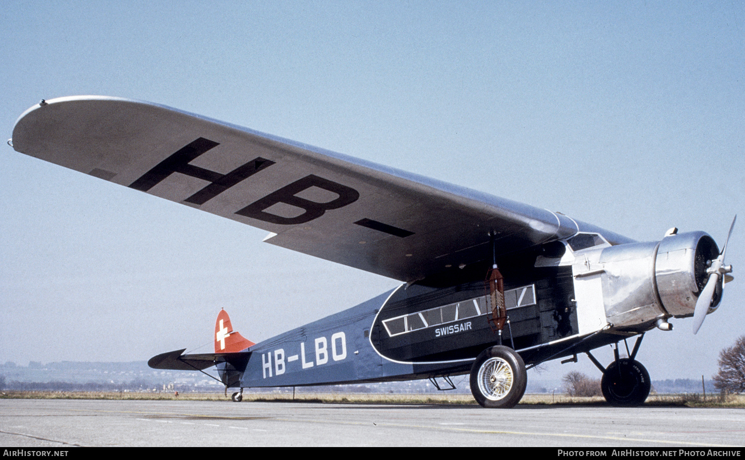 Aircraft Photo of HB-LBO | Fokker F.VIIa | Swissair | AirHistory.net #133427