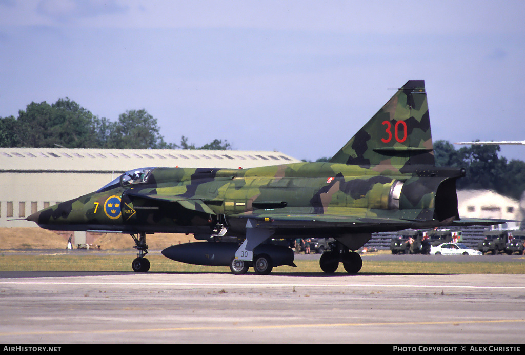 Aircraft Photo of 37954 | Saab SF37 Viggen | Sweden - Air Force | AirHistory.net #133428