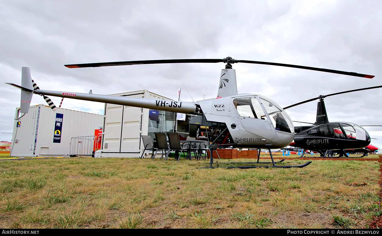 Aircraft Photo of VH-JSJ | Robinson R-22 Beta II | Heliflite | AirHistory.net #133429