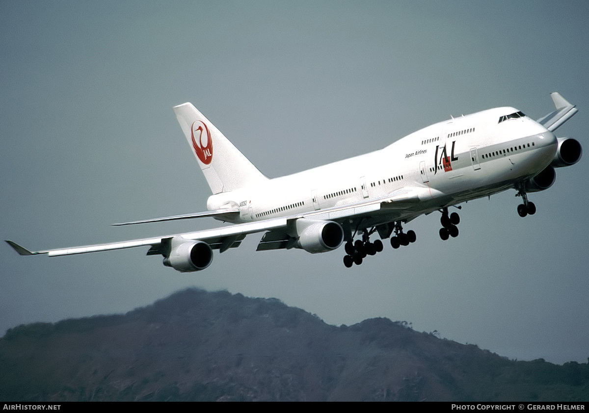 Aircraft Photo of JA8082 | Boeing 747-446 | Japan Airlines - JAL | AirHistory.net #133439