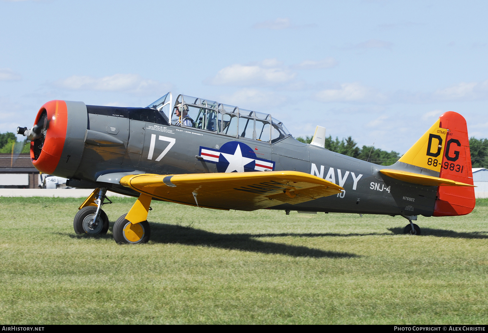 Aircraft Photo of N7692Z / 88-9831 | North American SNJ-4 Texan | USA - Navy | AirHistory.net #133456