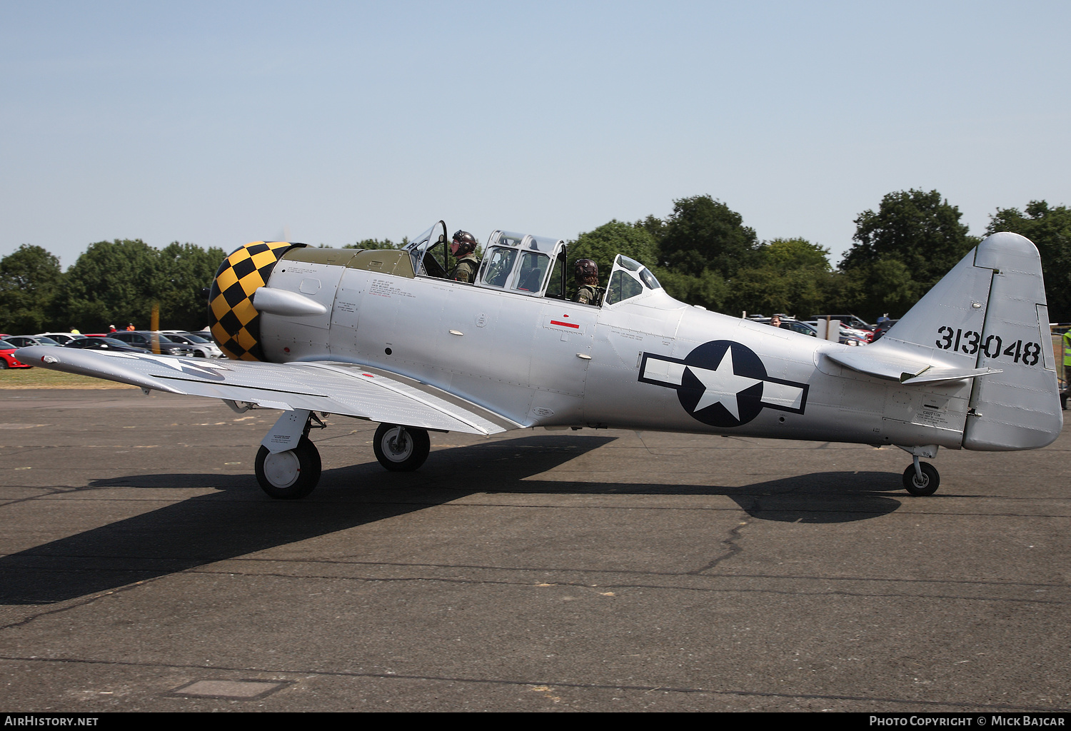Aircraft Photo of G-TDJN / 313048 | North American AT-6D Harvard III | USA - Air Force | AirHistory.net #133461