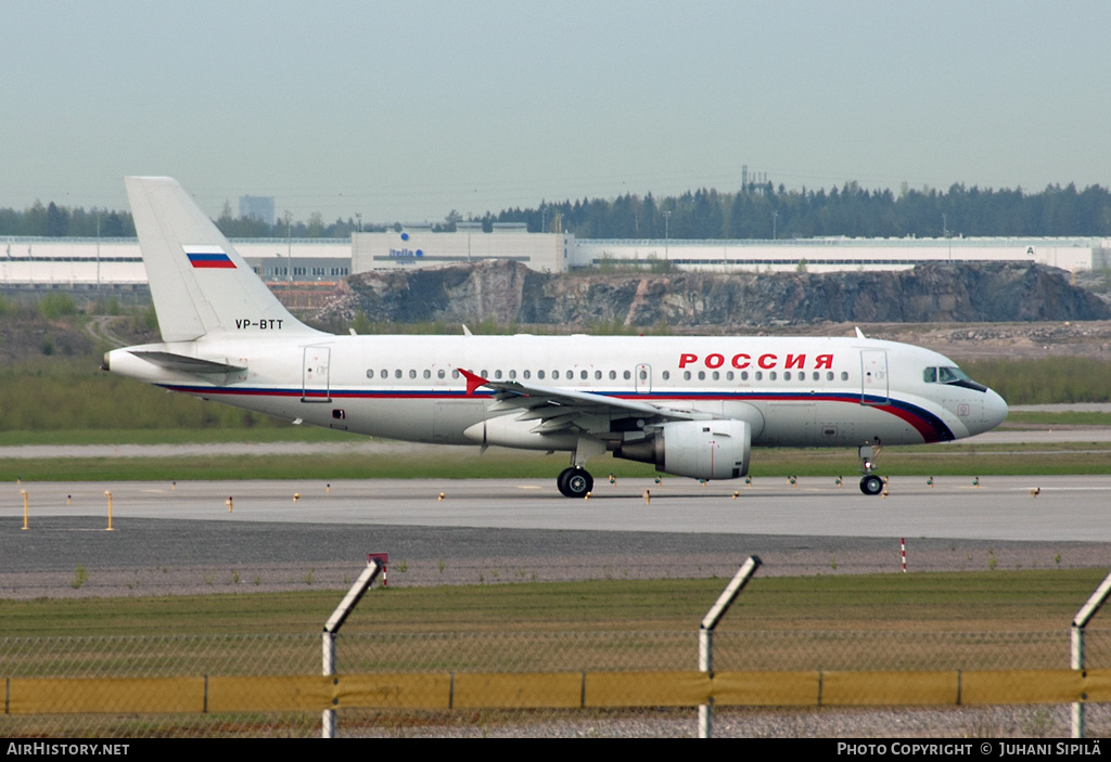 Aircraft Photo of VP-BTT | Airbus A319-114 | Rossiya - Russian Airlines | AirHistory.net #133469