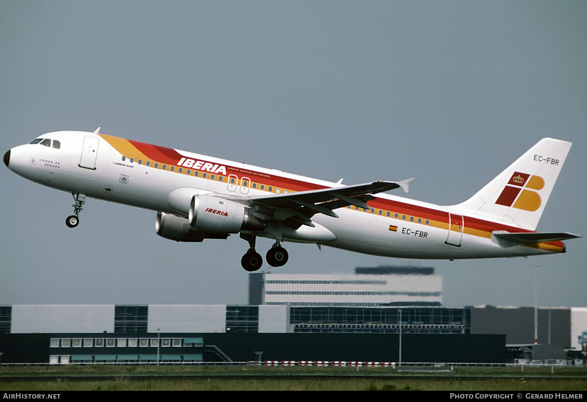 Aircraft Photo of EC-FBR | Airbus A320-211 | Iberia | AirHistory.net #133482