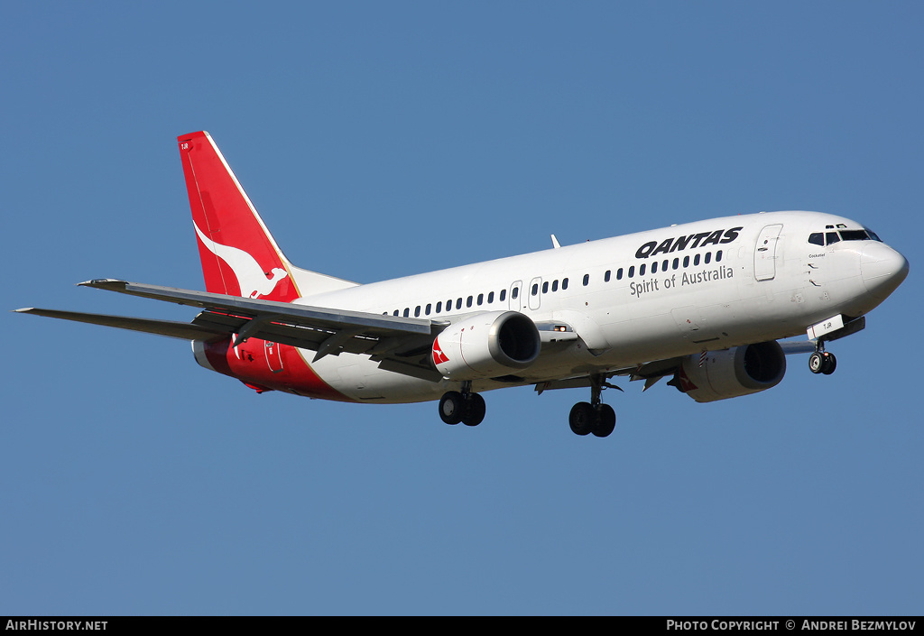 Aircraft Photo of VH-TJR | Boeing 737-476 | Qantas | AirHistory.net #133491