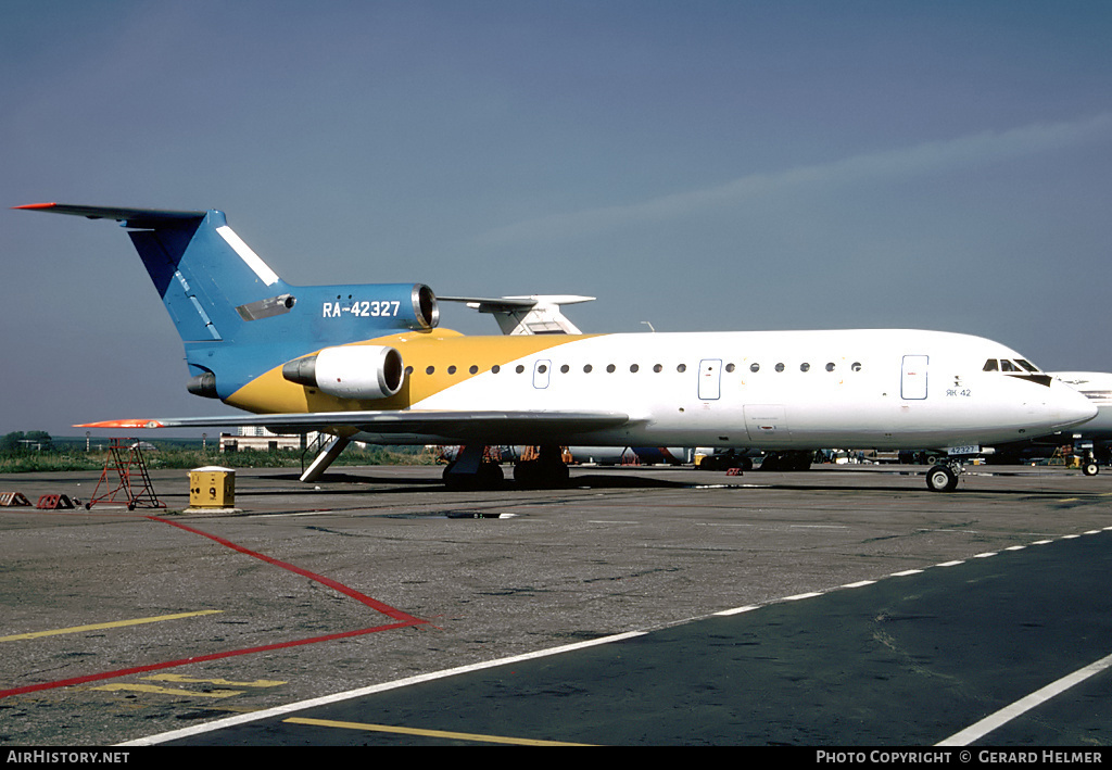 Aircraft Photo of RA-42327 | Yakovlev Yak-42 | AirHistory.net #133497