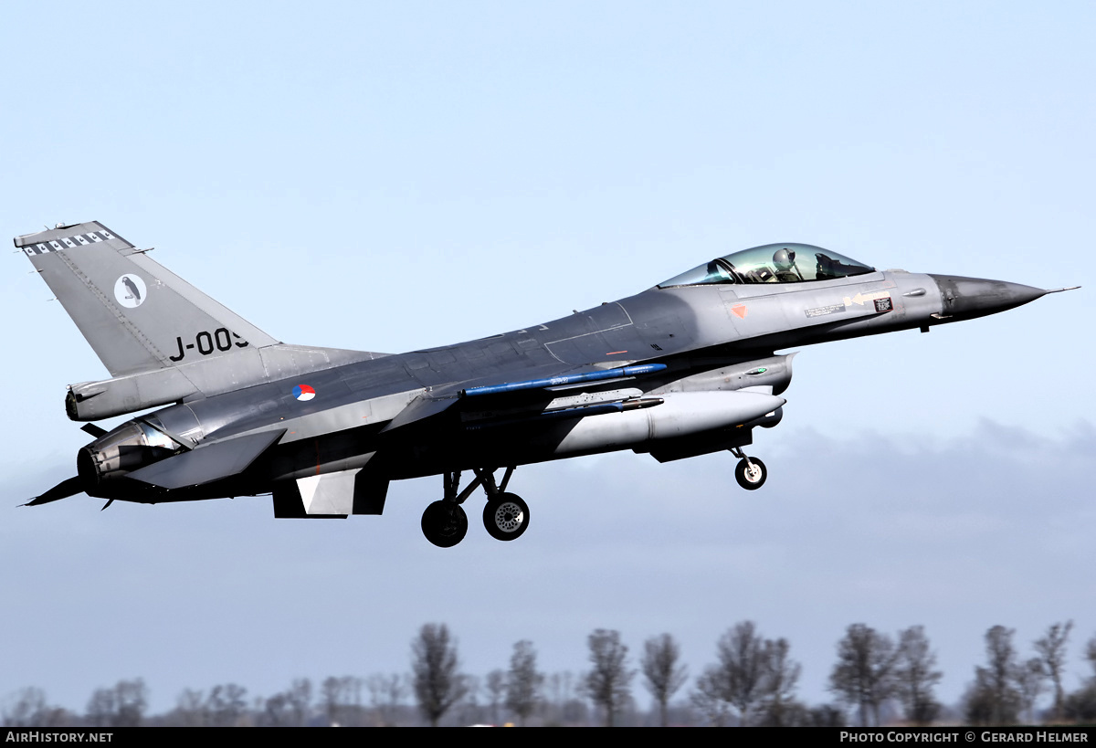 Aircraft Photo of J-009 | General Dynamics F-16AM Fighting Falcon | Netherlands - Air Force | AirHistory.net #133504