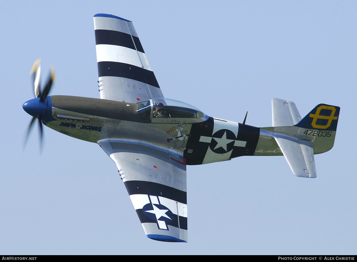 Aircraft Photo of G-SIJJ / 472035 | North American P-51D Mustang | USA - Air Force | AirHistory.net #133505