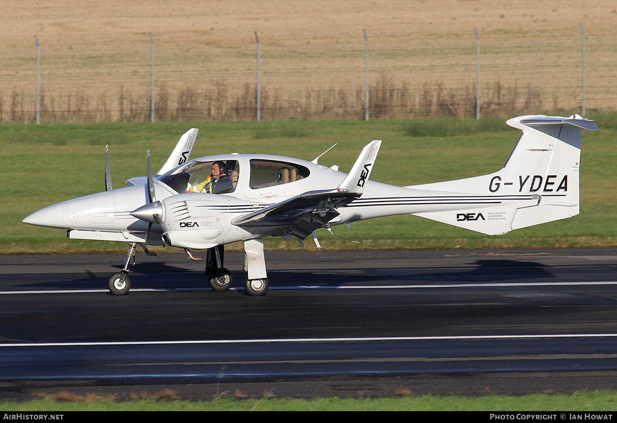 Aircraft Photo of G-YDEA | Diamond DA42 Twin Star | DEA Specialised Airborne Operations | AirHistory.net #133510