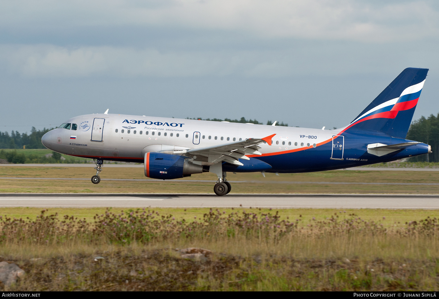 Aircraft Photo of VP-BDO | Airbus A319-111 | Aeroflot - Russian Airlines | AirHistory.net #133512