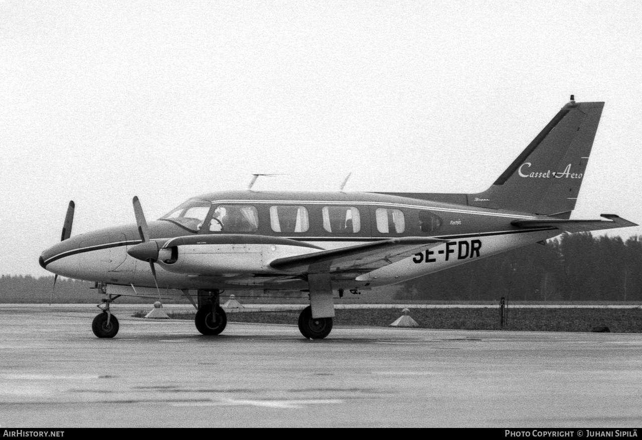 Aircraft Photo of SE-FDR | Piper PA-31-310 Turbo Navajo | Cassel Aero | AirHistory.net #133520