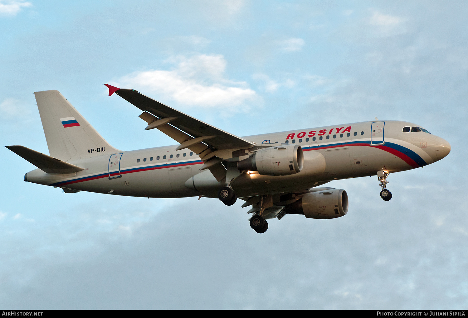 Aircraft Photo of VP-BIU | Airbus A319-114 | Rossiya - Russian Airlines | AirHistory.net #133522