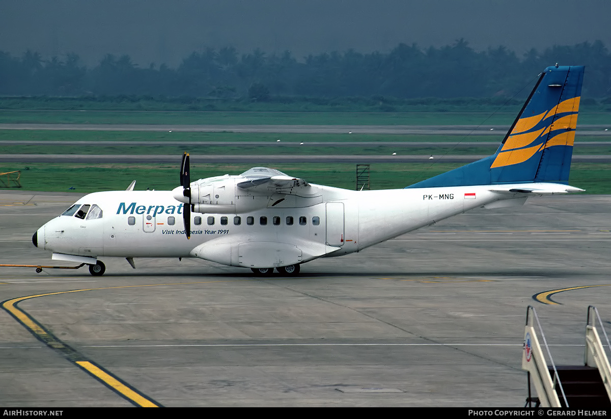 Aircraft Photo of PK-MNG | CASA/IPTN CN235-10 | Merpati Nusantara Airlines | AirHistory.net #133526