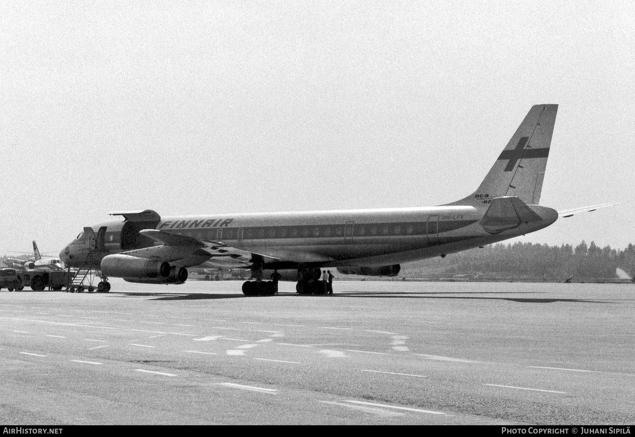 Aircraft Photo of OH-LFV | McDonnell Douglas DC-8-62CF | Finnair | AirHistory.net #133530