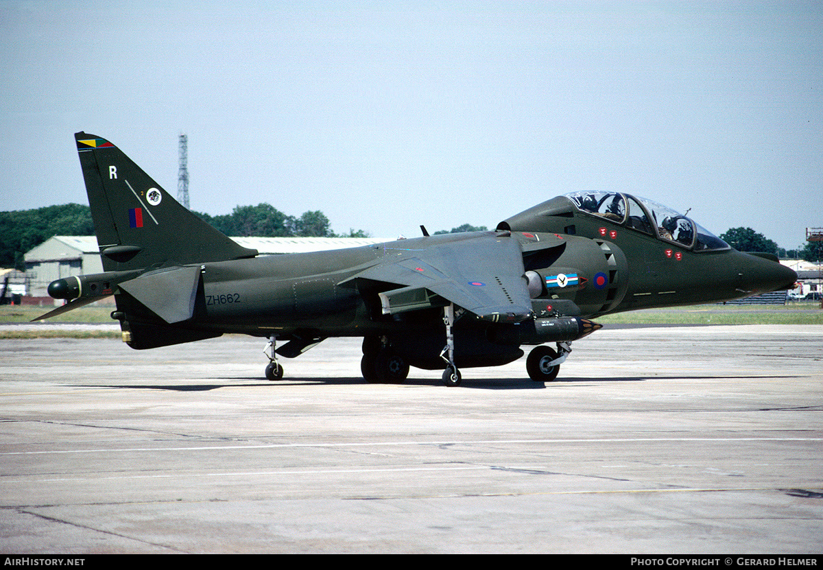 Aircraft Photo of ZH662 | British Aerospace Harrier T10 | UK - Air Force | AirHistory.net #133535