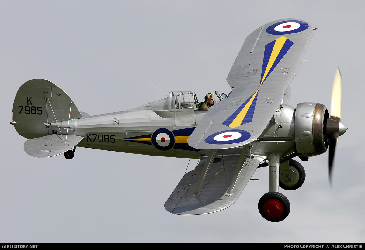 Aircraft Photo of G-AMRK / K7985 | Gloster Gladiator Mk1 | UK - Air Force | AirHistory.net #133544