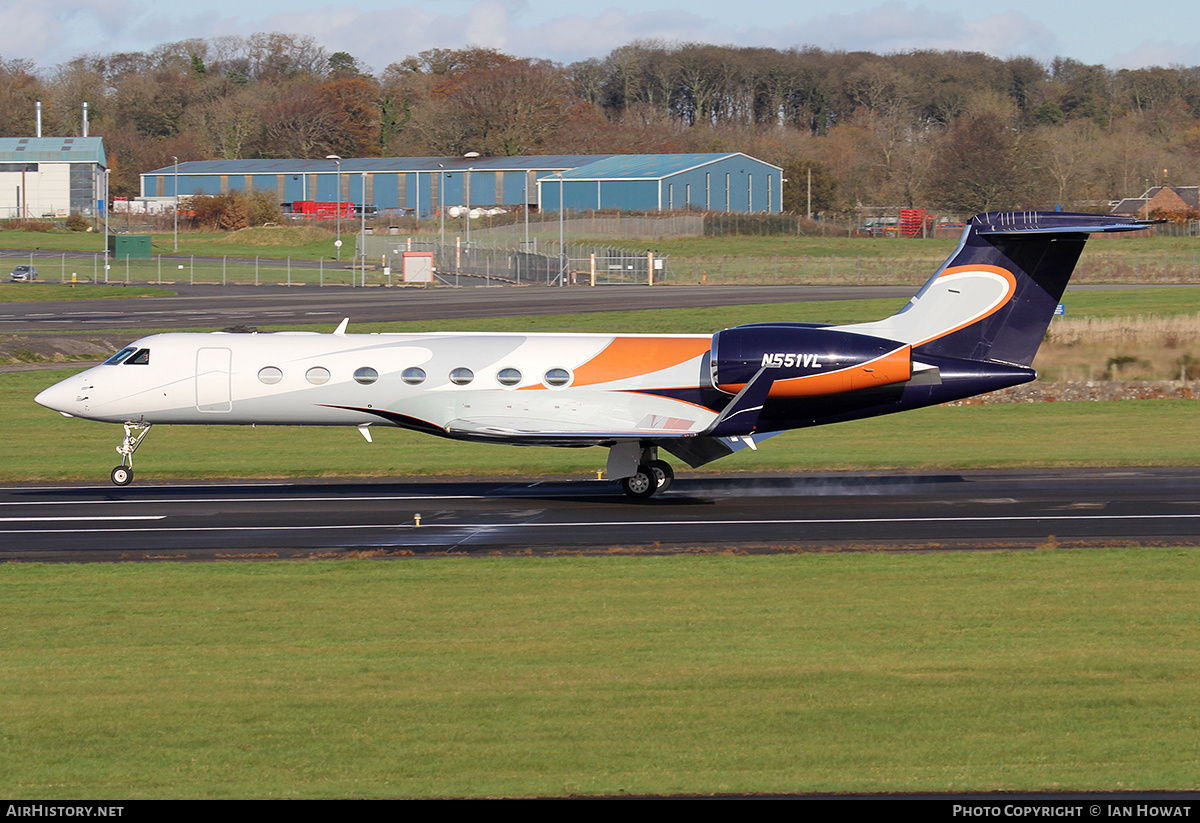 Aircraft Photo of N551VL | Gulfstream Aerospace G-V-SP Gulfstream G550 | AirHistory.net #133560