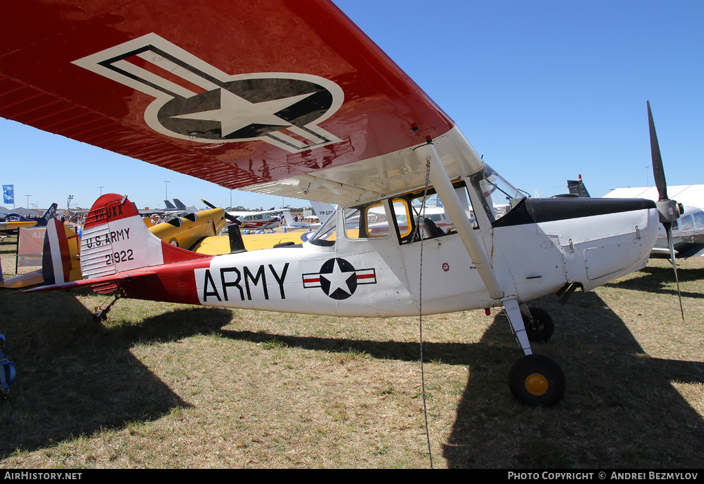 Aircraft Photo of VH-UXX / 21922 | Cessna O-1G Bird Dog | USA - Army | AirHistory.net #133584