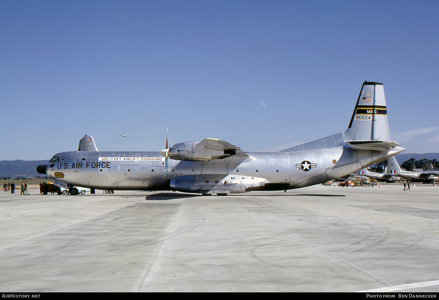 Aircraft Photo of 59-0524 / 90524 | Douglas C-133B Cargomaster | USA - Air Force | AirHistory.net #133596