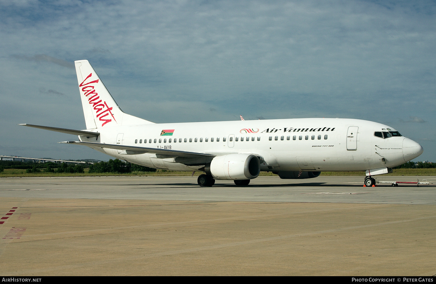 Aircraft Photo of YJ-AV18 | Boeing 737-3Q8 | Air Vanuatu | AirHistory.net #133606