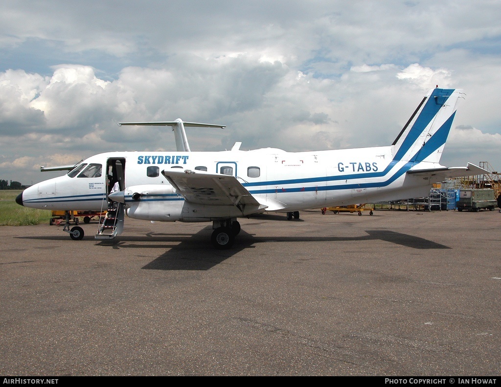 Aircraft Photo of G-TABS | Embraer EMB-110P1 Bandeirante | Skydrift Aviation | AirHistory.net #133609