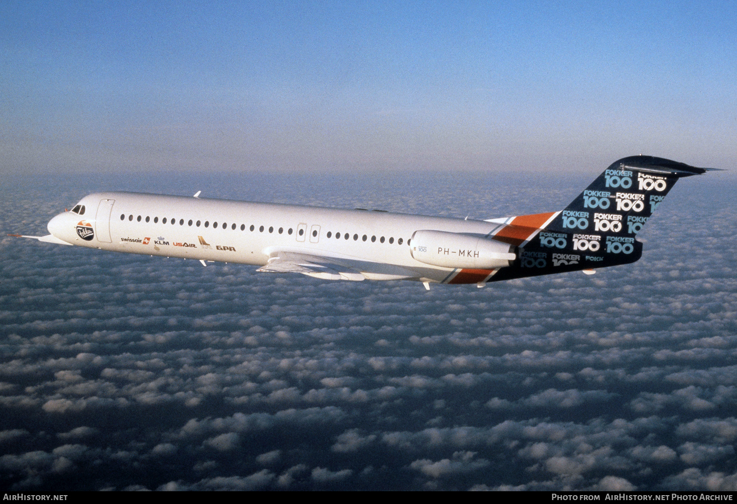 Aircraft Photo of PH-MKH | Fokker 100 (F28-0100) | Fokker | AirHistory.net #133617