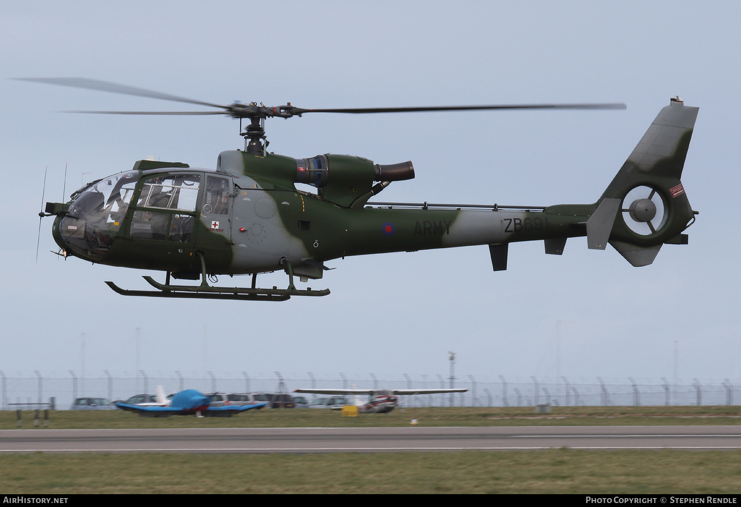 Aircraft Photo of ZB691 | Aerospatiale SA-341B Gazelle AH1 | UK - Army | AirHistory.net #133631