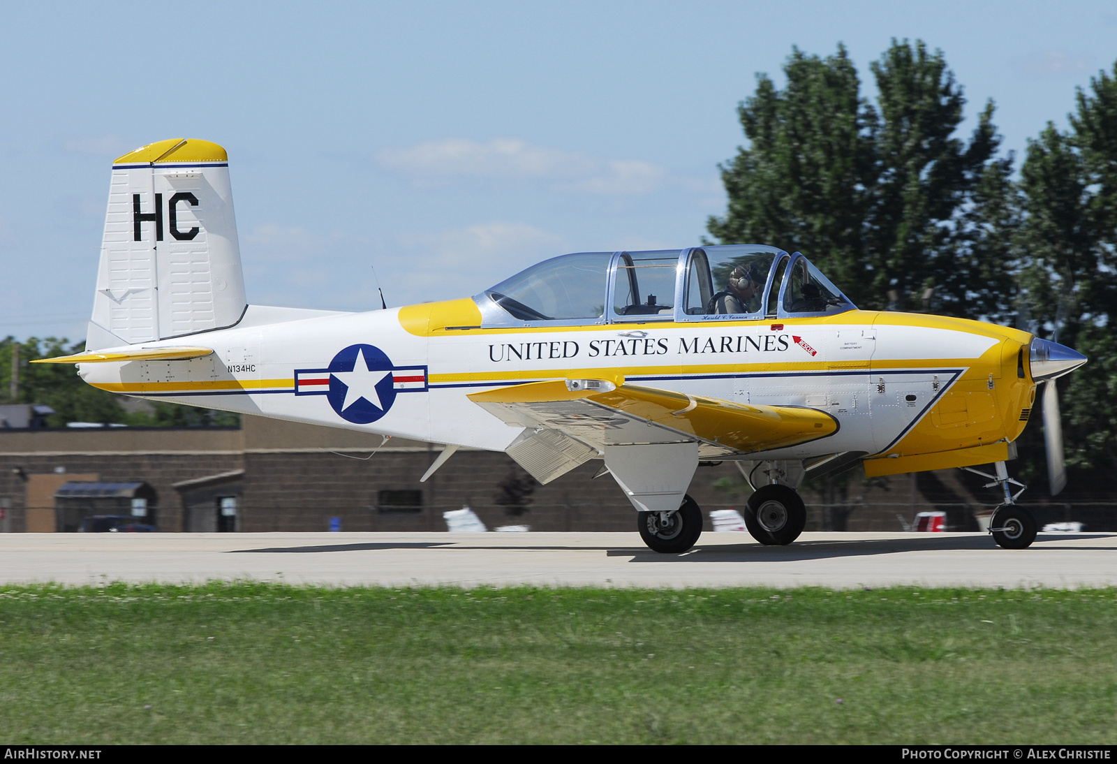 Aircraft Photo of N134HC | Beech T-34A Mentor | USA - Marines | AirHistory.net #133633