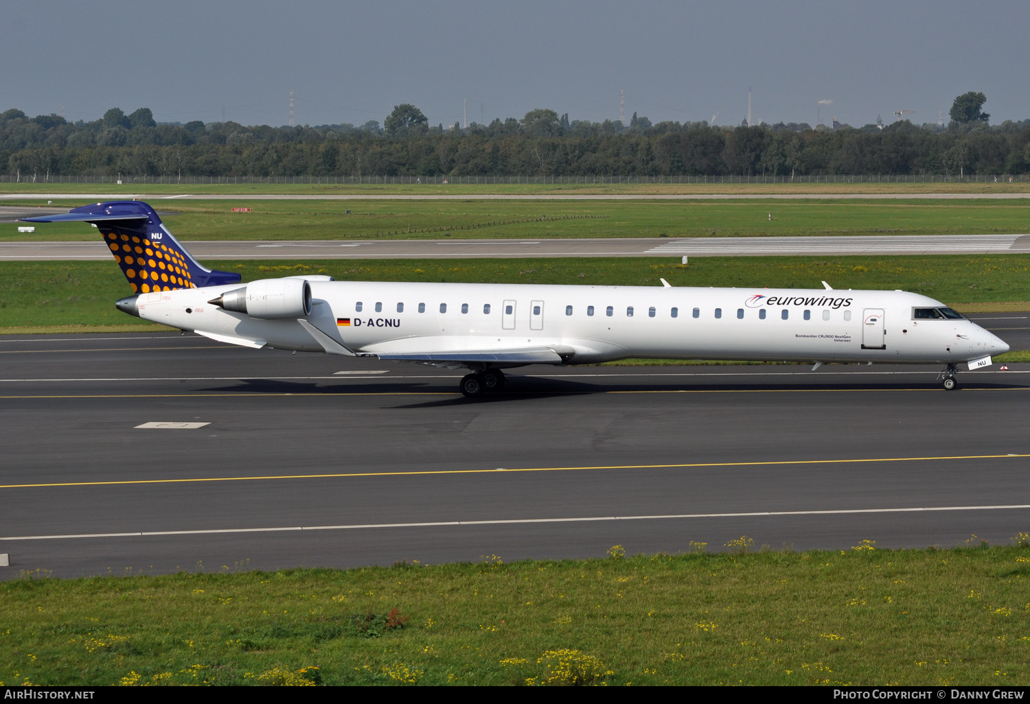 Aircraft Photo of D-ACNU | Bombardier CRJ-900LR (CL-600-2D24) | Eurowings | AirHistory.net #133682