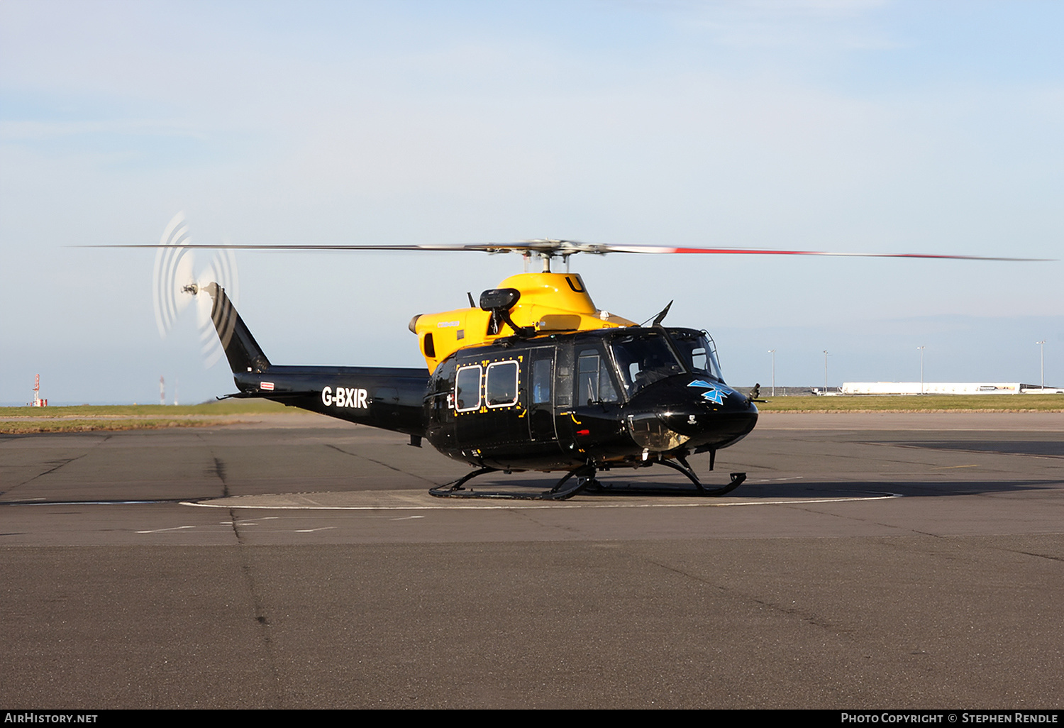 Aircraft Photo of G-BXIR | Bell 412EP Griffin HT1 | Cobham Aviation Services | AirHistory.net #133685