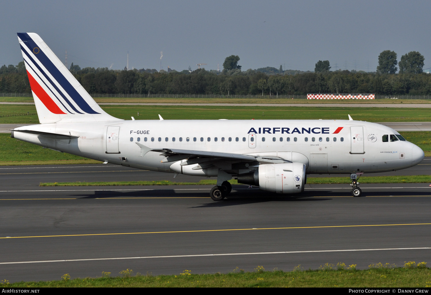 Aircraft Photo of F-GUGE | Airbus A318-111 | Air France | AirHistory.net #133689