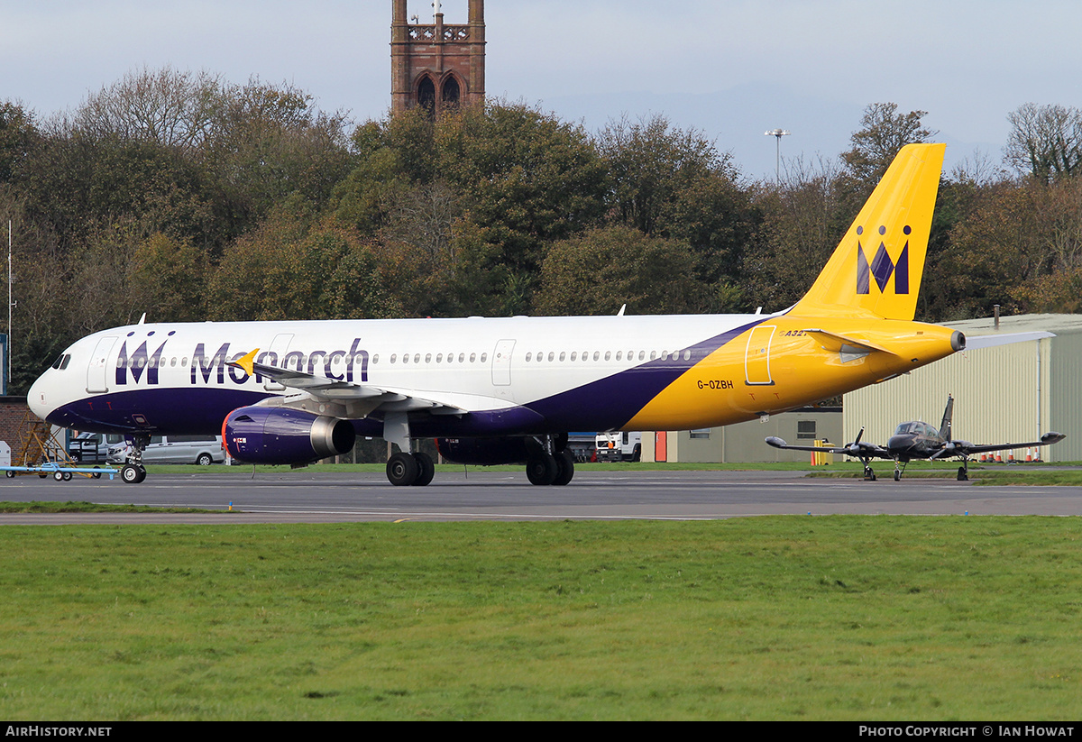 Aircraft Photo of G-OZBH | Airbus A321-231 | Monarch Airlines | AirHistory.net #133708