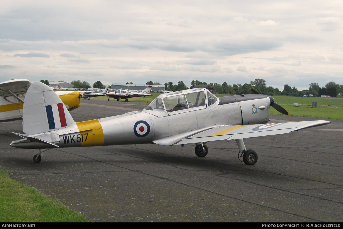 Aircraft Photo of G-ULAS / WK517 | De Havilland DHC-1 Chipmunk Mk22 | UK - Air Force | AirHistory.net #133718