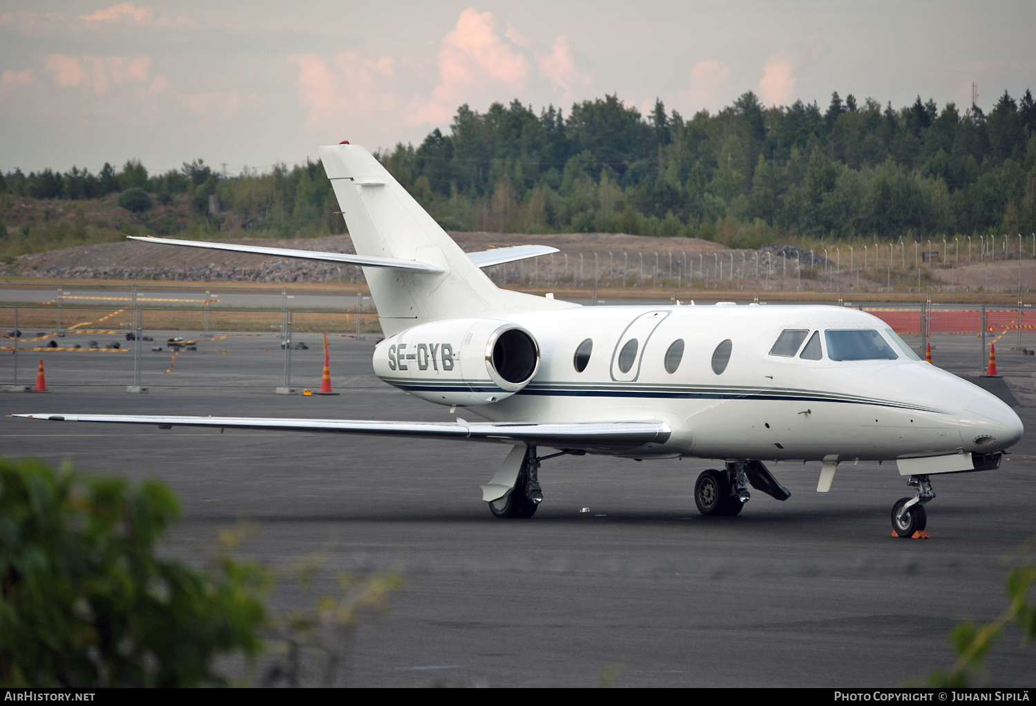Aircraft Photo of SE-DYB | Dassault Falcon 100 | AirHistory.net #133729