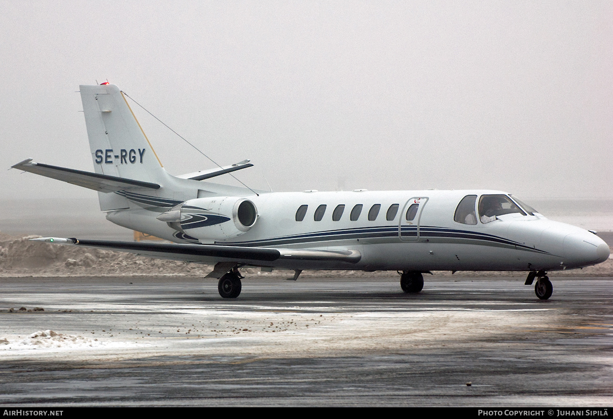 Aircraft Photo of SE-RGY | Cessna 560 Citation Ultra | AirHistory.net #133737