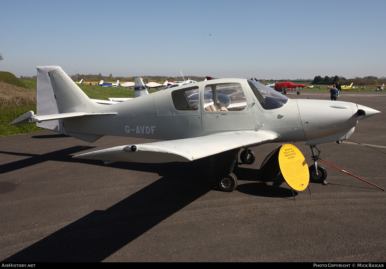 Aircraft Photo of G-AVDF | Beagle B.121 Srs.1 Pup-100 | AirHistory.net #133754