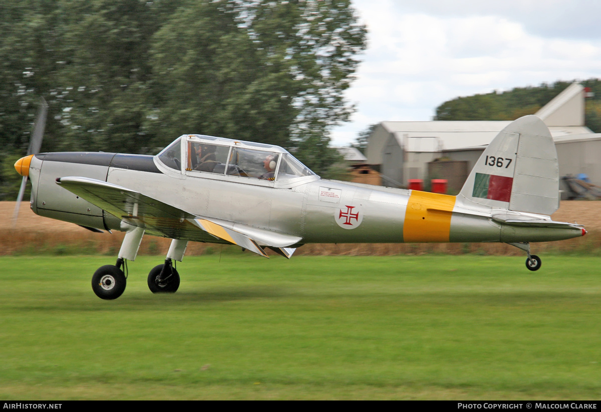 Aircraft Photo of G-UANO / 1367 | De Havilland Canada DHC-1 Chipmunk T20 | Portugal - Air Force | AirHistory.net #133757