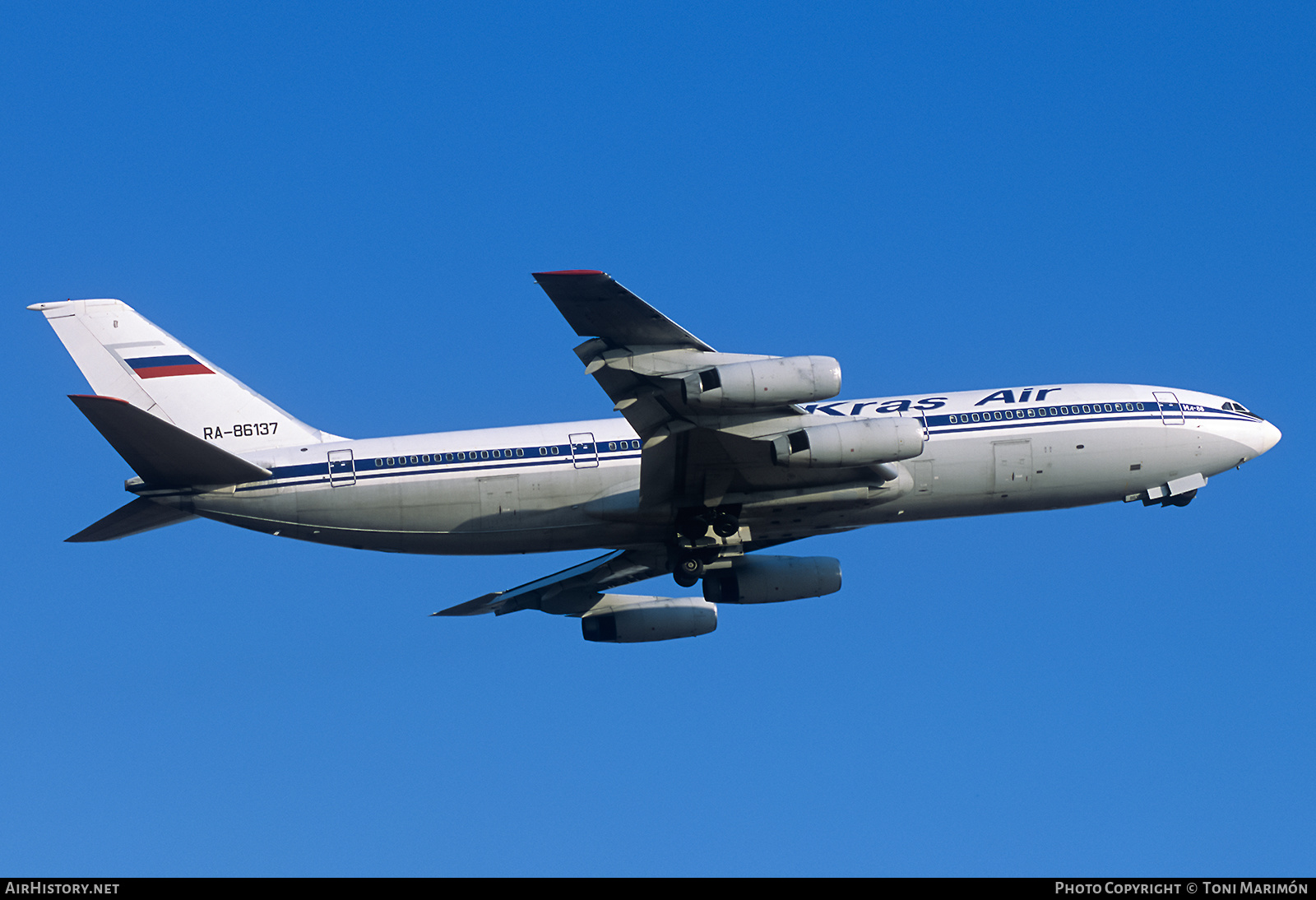 Aircraft Photo of RA-86137 | Ilyushin Il-86 | Kras Air | AirHistory.net #133775