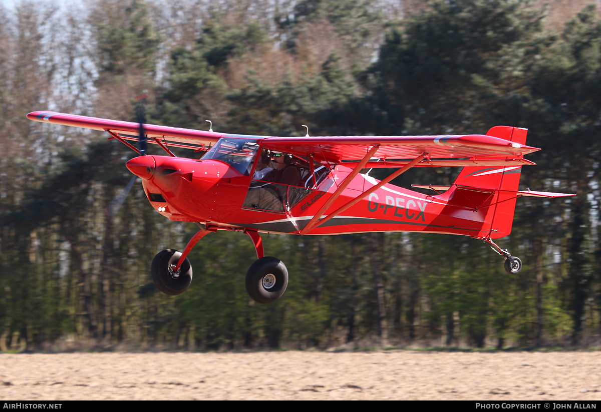 Aircraft Photo of G-PECX | Aeropro Eurofox 912(S) | AirHistory.net #133786