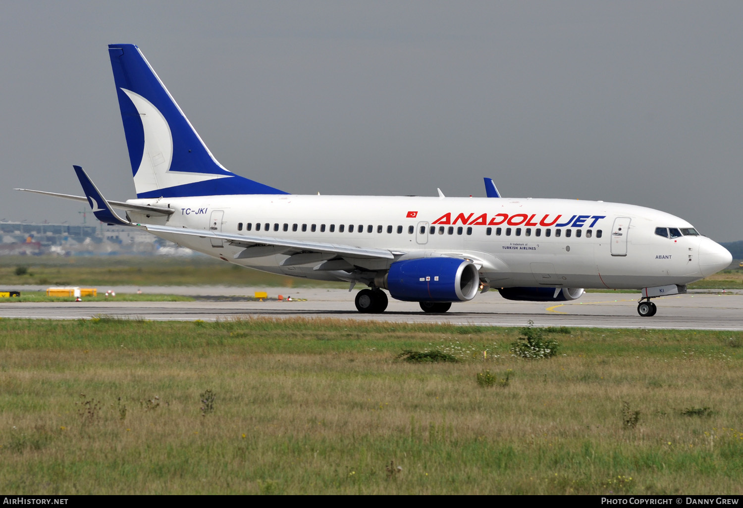 Aircraft Photo of TC-JKI | Boeing 737-76N | AnadoluJet | AirHistory.net #133791