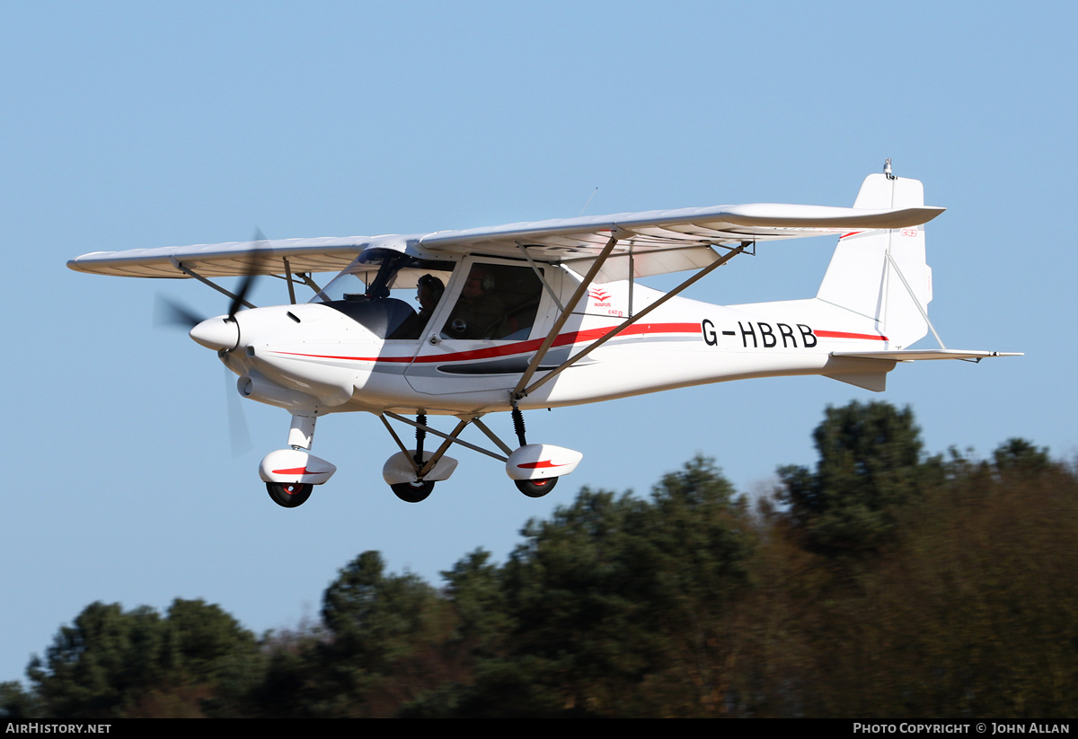 Aircraft Photo of G-HBRB | Comco Ikarus C42B | AirHistory.net #133802