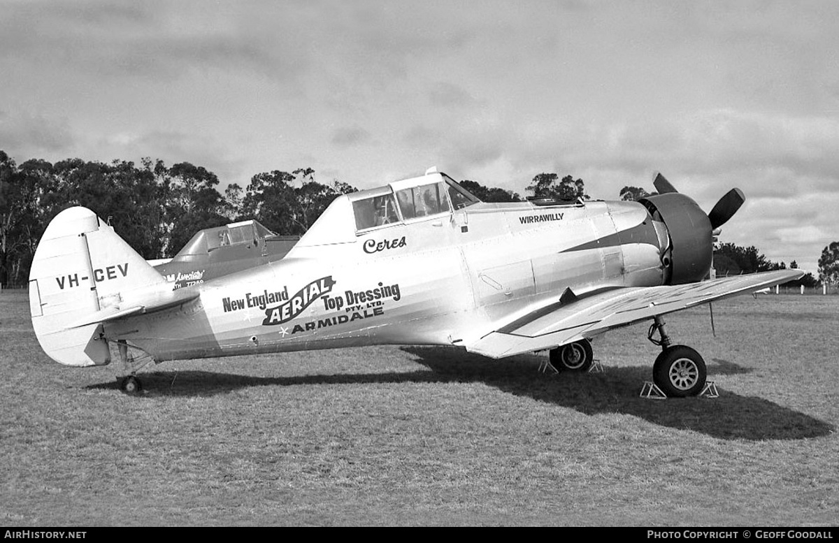 Aircraft Photo of VH-CEV | Commonwealth CA-28 Ceres C | New England Aerial Top Dressing | AirHistory.net #133824