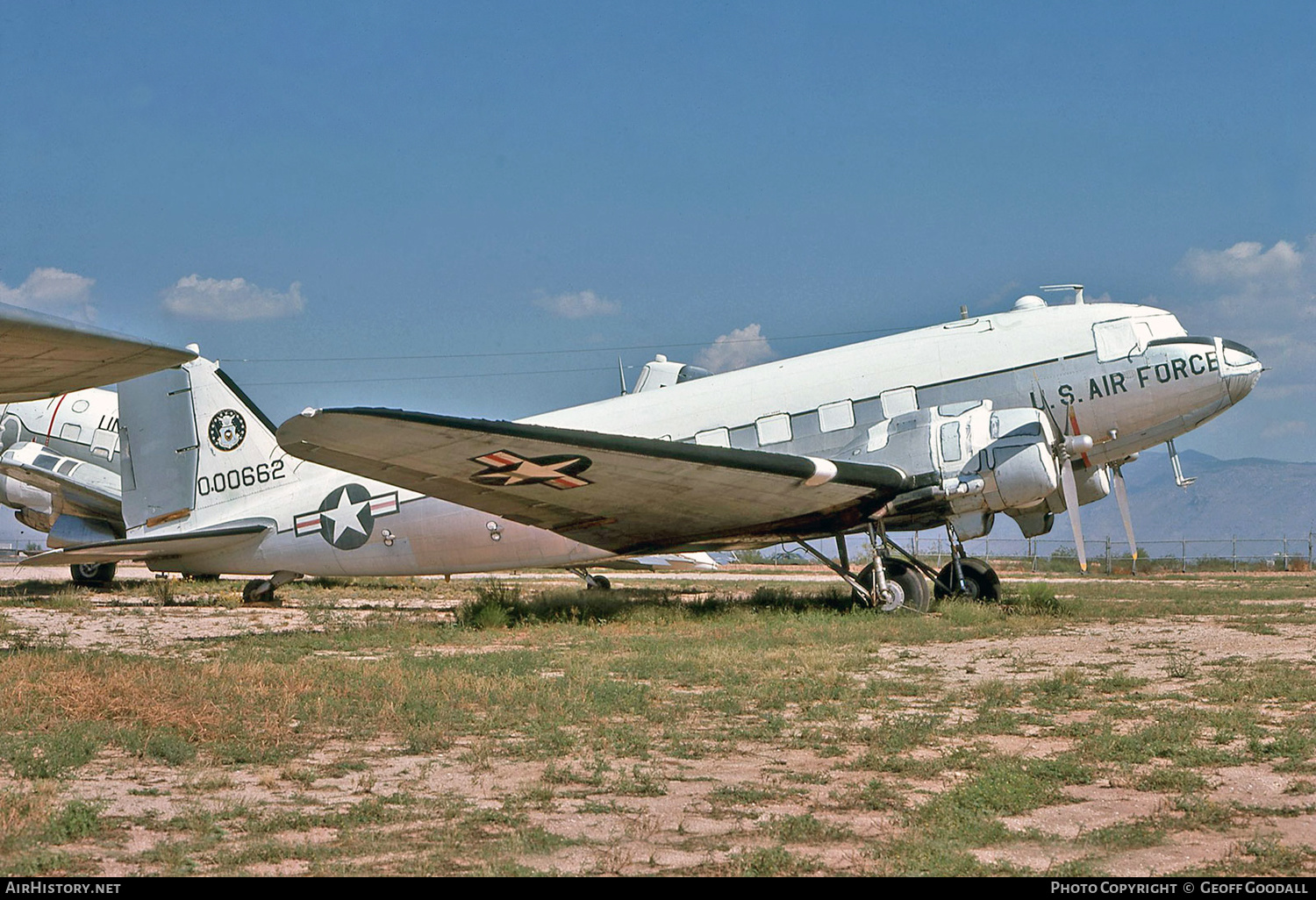 Aircraft Photo of 42-100662 / 0-00662 | Douglas C-47D Skytrain | USA - Air Force | AirHistory.net #133826