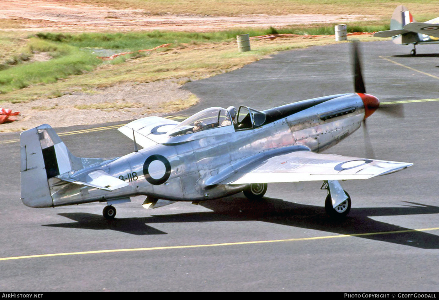 Aircraft Photo of VH-AGJ / A68-118 | Commonwealth CA-18 Mustang 21 (P-51D) | Australia - Air Force | AirHistory.net #133829