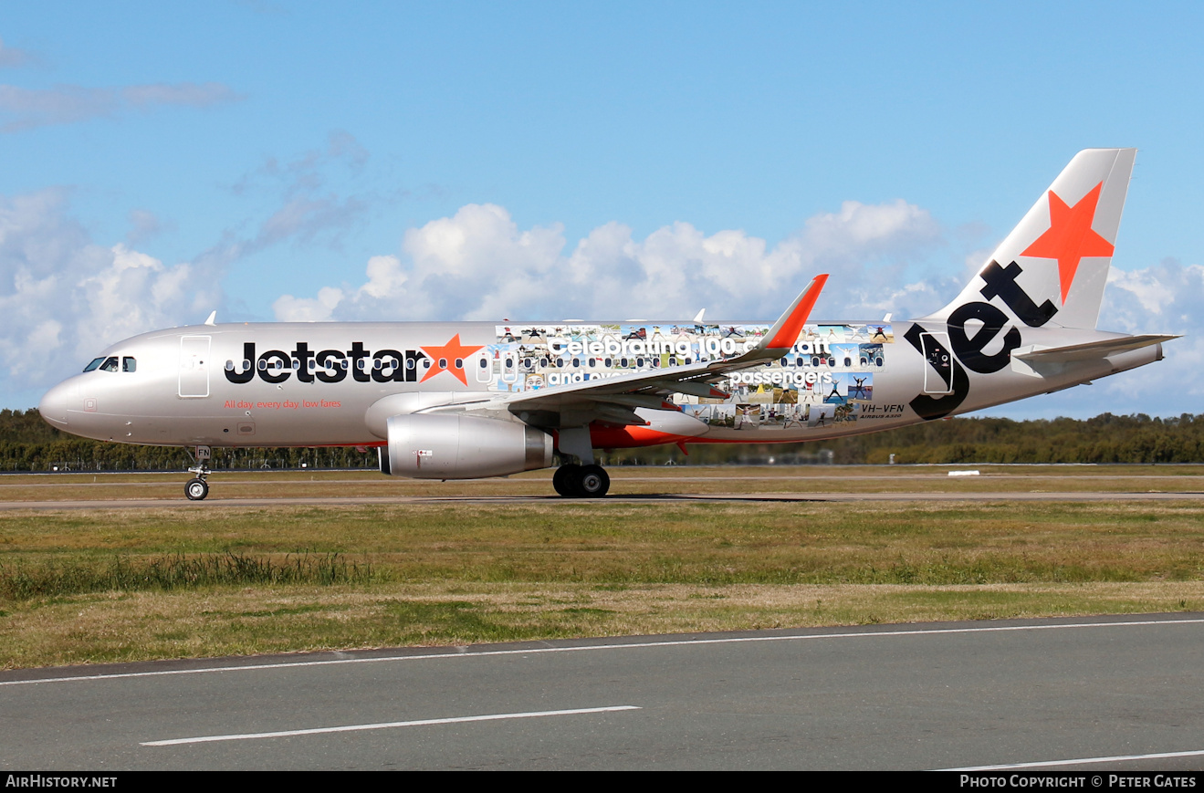 Aircraft Photo of VH-VFN | Airbus A320-232 | Jetstar Airways | AirHistory.net #133838
