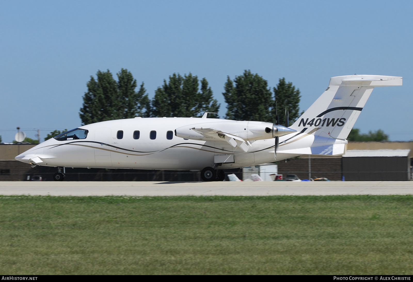 Aircraft Photo of N401WS | Piaggio P-180 Avanti | AirHistory.net #133850