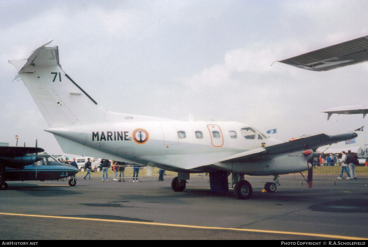 Aircraft Photo of 71 | Embraer EMB-121AN Xingu | France - Navy | AirHistory.net #133851