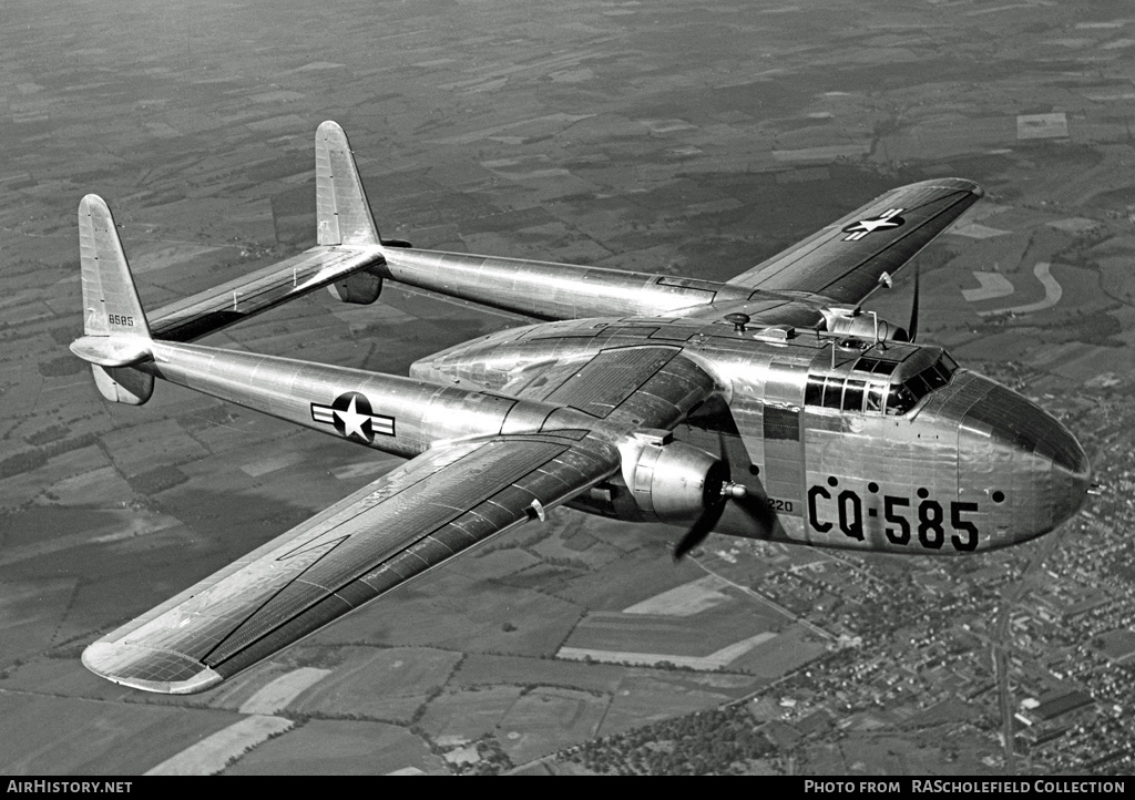 Aircraft Photo of 48-585 / 8585 | Fairchild C-82A Packet | USA - Air Force | AirHistory.net #133852