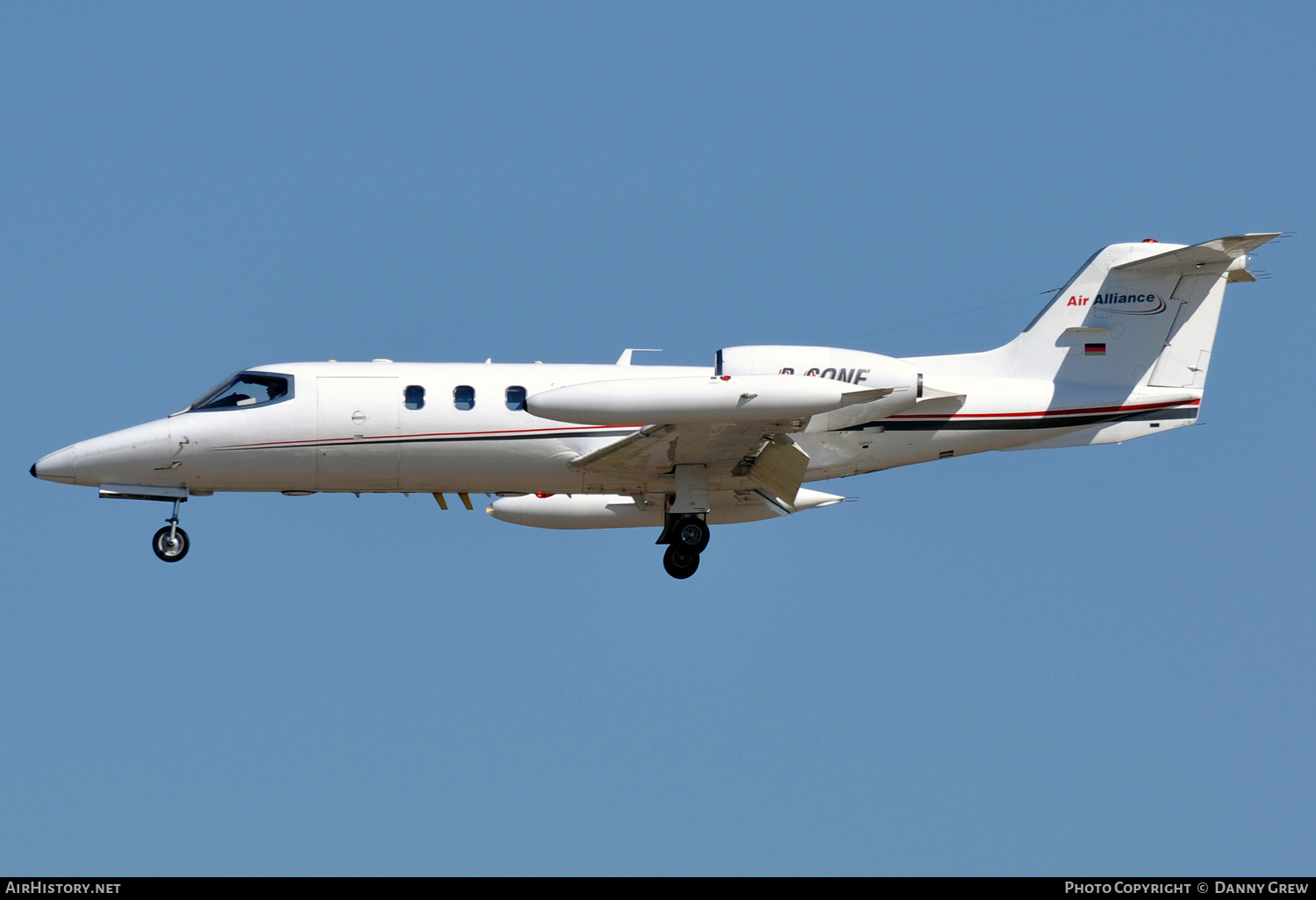 Aircraft Photo of D-CONE | Gates Learjet 35A | Air Alliance | AirHistory.net #133854